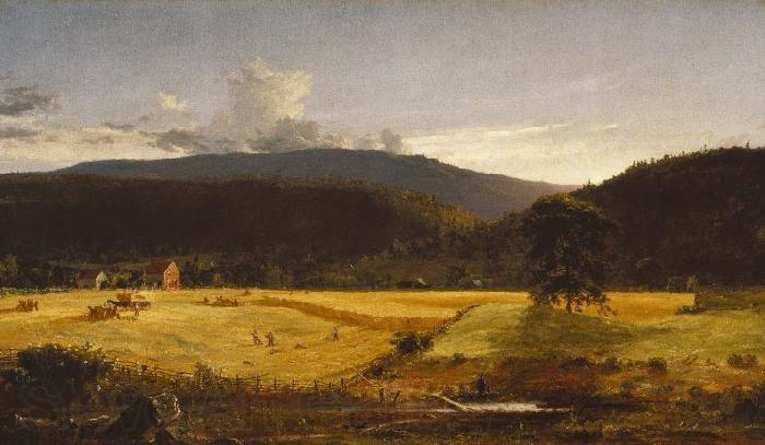 Jasper Francis Cropsey Bareford Mountains, West Milford, New Jersey Norge oil painting art